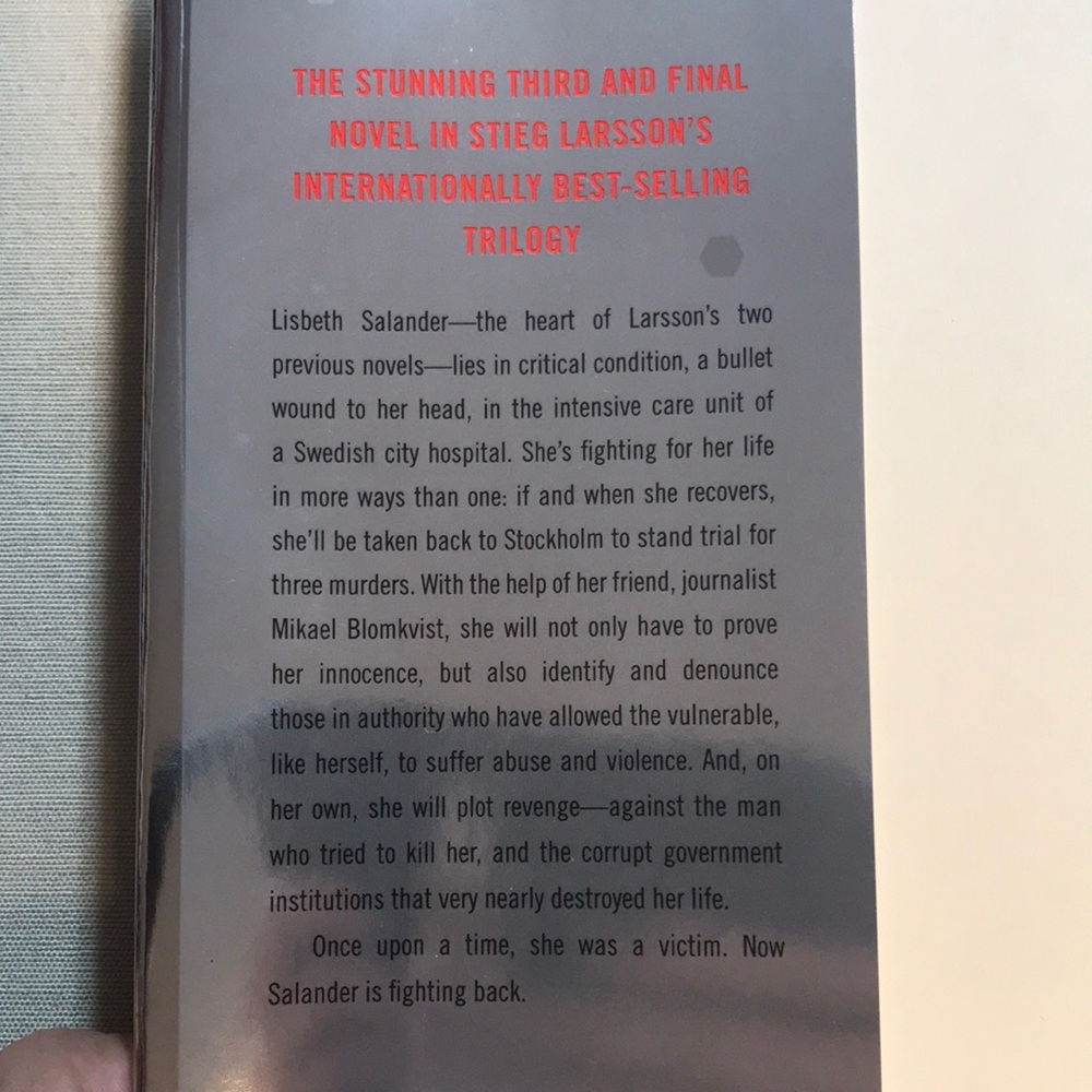 🌈2/$8 The Girl Who Kicked the Hornet’s Nest #3 - Picture 7 of 10